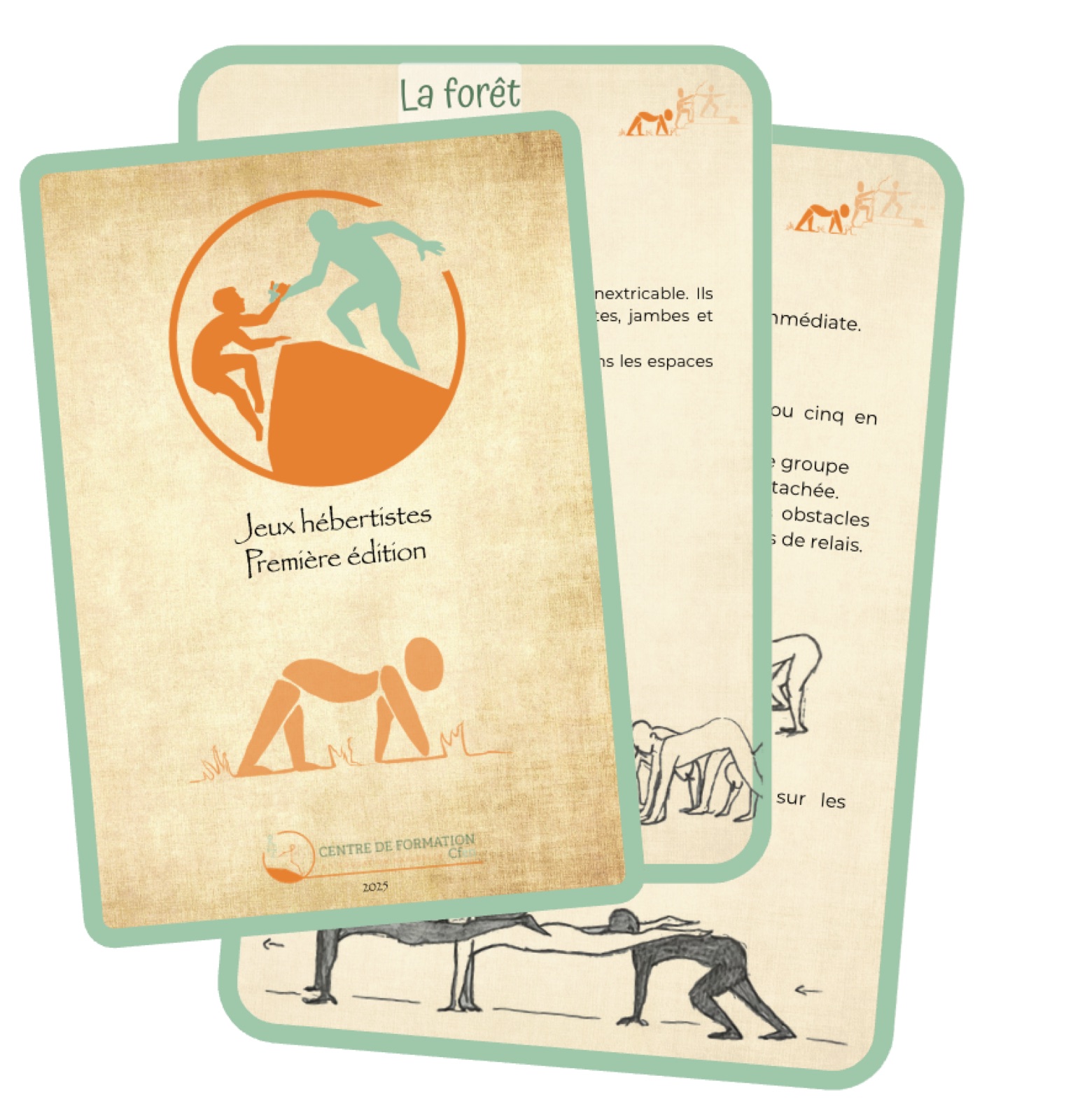 Cartes de jeux hébertistes