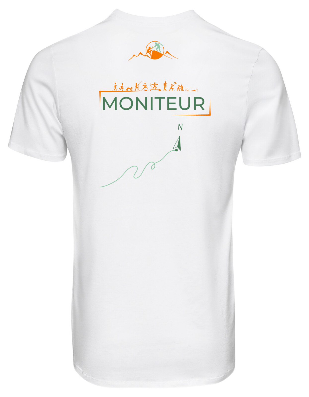 T-shirt moniteur, porté